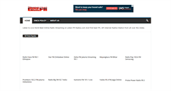 Desktop Screenshot of listenfmradios.com
